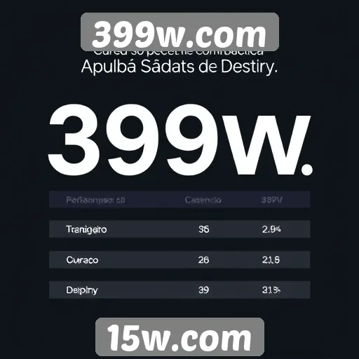 Desempenho de 399w.com em comparação com concorrentes