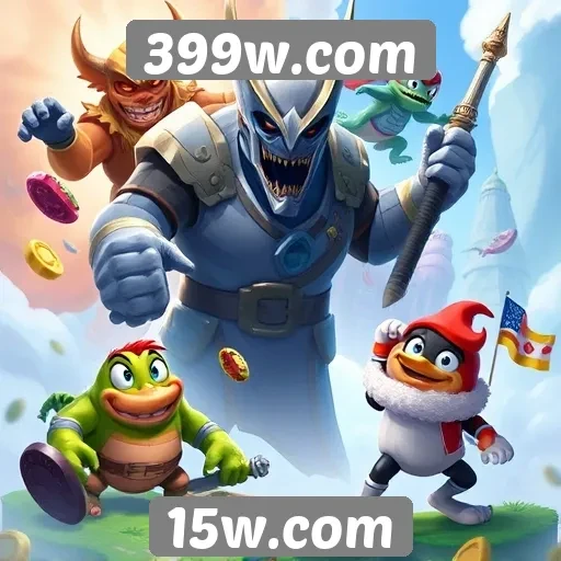 A variedade de jogos disponíveis no 399w.com